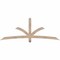 Ekena Millwork Davenport Smooth Timber Gable Bracket, Douglas Fir, 84"W x 31"H x 3 1/2"D x 3 1/2"F, 9/12 Pitch GBW084X31X0404DAV00SDF - alternate 1